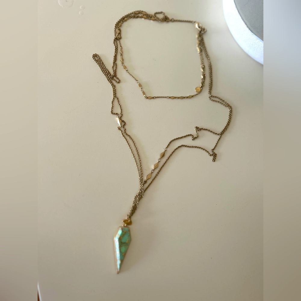 Stella and dot Winona layered necklace